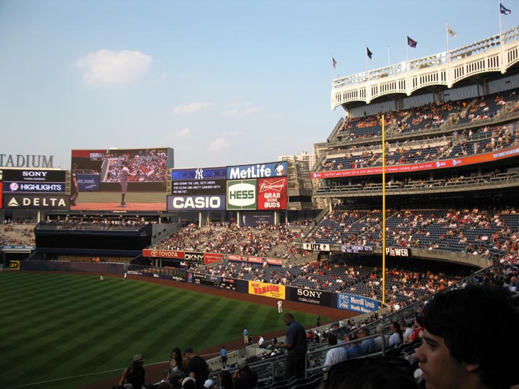 Pregame, New York Yankees vs. Boston Red Sox (Section 214), Yankee Stadium, The Bronx, June 7, 2011