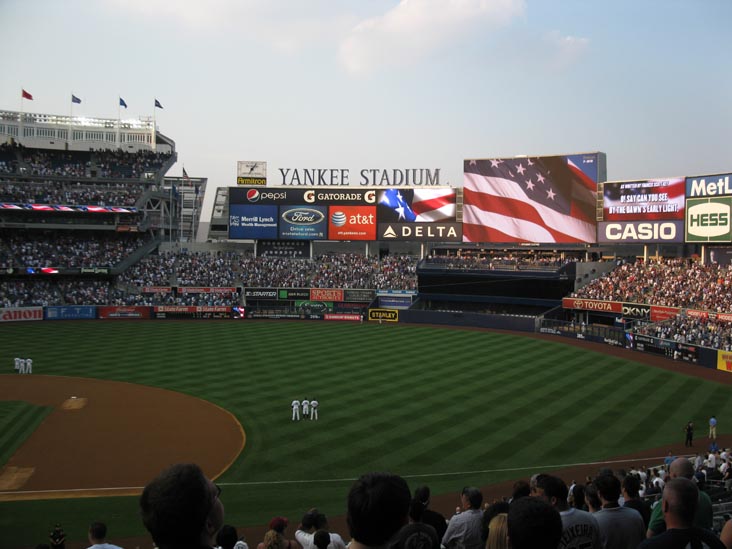 National Anthem, Yankee Stadium, The Bronx, June 7, 2011