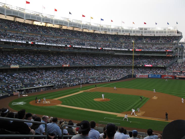 New York Yankees vs. Boston Red Sox (Section 214), Yankee Stadium, The Bronx, June 7, 2011