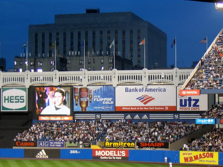 New York Yankees vs. Arizona Diamondbacks, June 12, 2007, Yankee Stadium, The Bronx