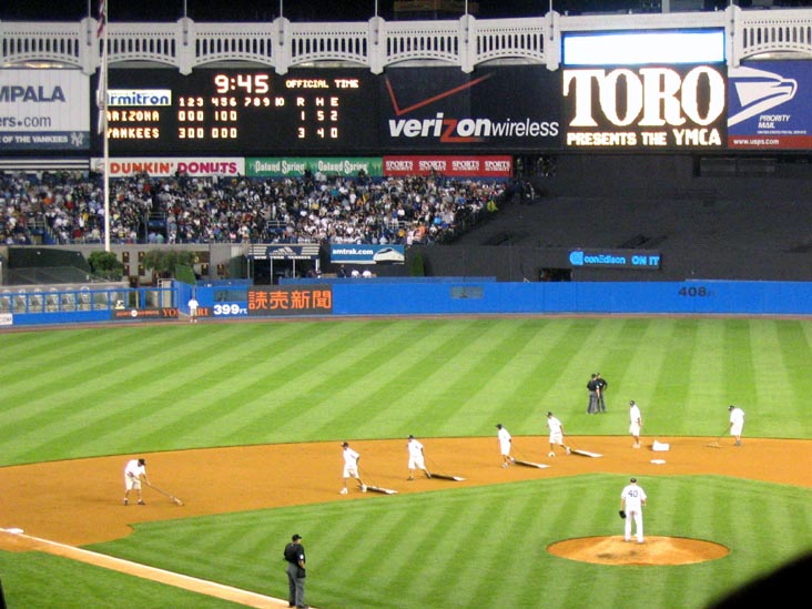 YMCA, End of Sixth Inning, New York Yankees vs. Arizona Diamondbacks, June 12, 2007, Yankee Stadium, The Bronx