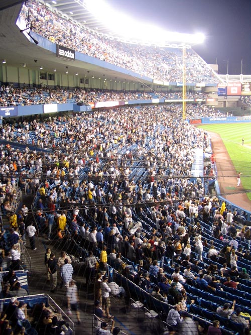 New York Yankees vs. Arizona Diamondbacks, June 12, 2007, Yankee Stadium, The Bronx