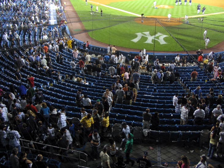 Field Boxes, New York Yankees vs. Arizona Diamondbacks, June 12, 2007, Yankee Stadium, The Bronx