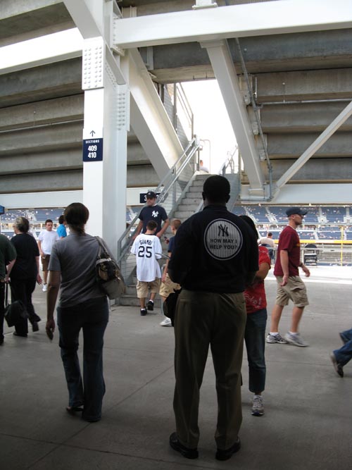 Terrace Level Concourse, New Yankee Stadium, The Bronx, July 1, 2009