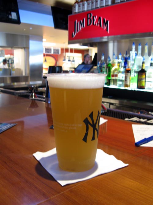 Beer, Jim Beam Suite, New Yankee Stadium, The Bronx, July 1, 2009
