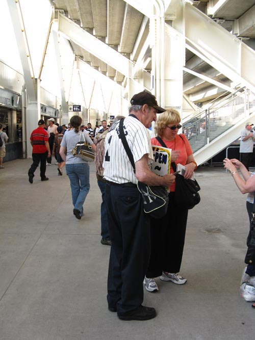 Freddy Sez, Terrace Level Concourse, New Yankee Stadium, The Bronx, July 1, 2009