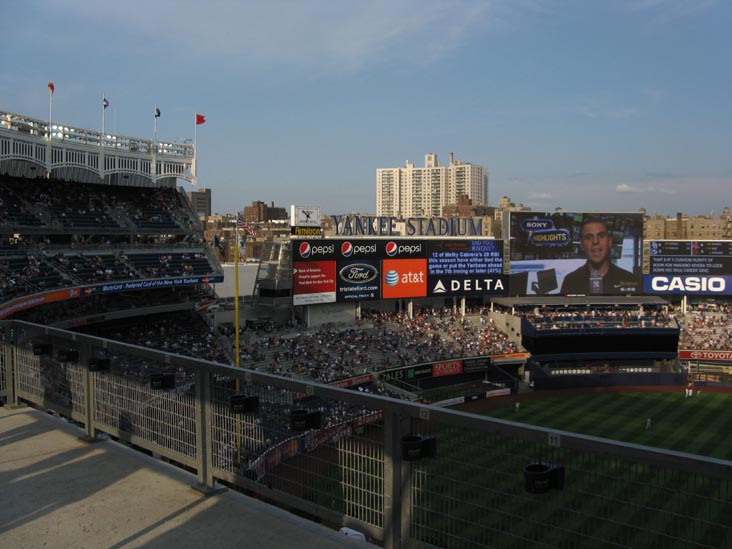 View From Terrace Level Concourse, New Yankee Stadium, The Bronx, July 1, 2009