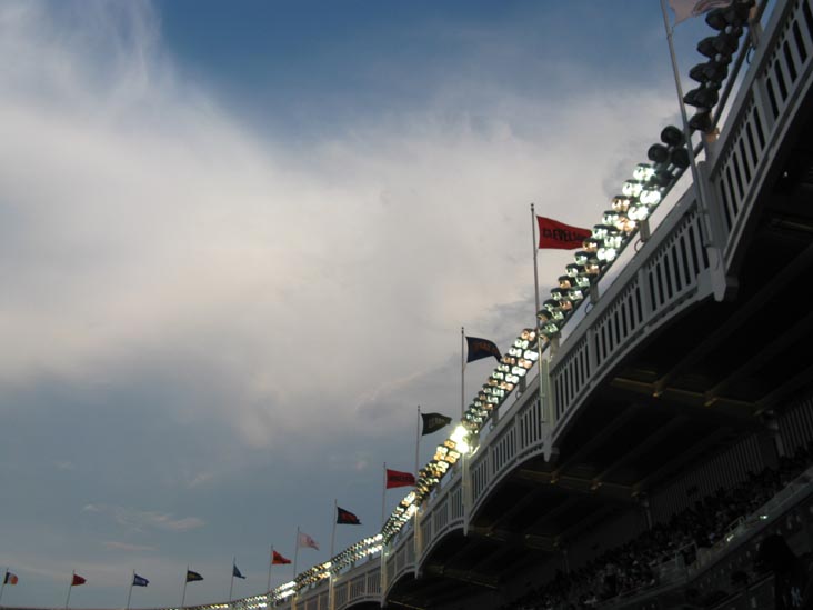Frieze From Terrace Suite Section 319, New York Yankees vs. Seattle Mariners, Yankee Stadium, The Bronx, July 1, 2009
