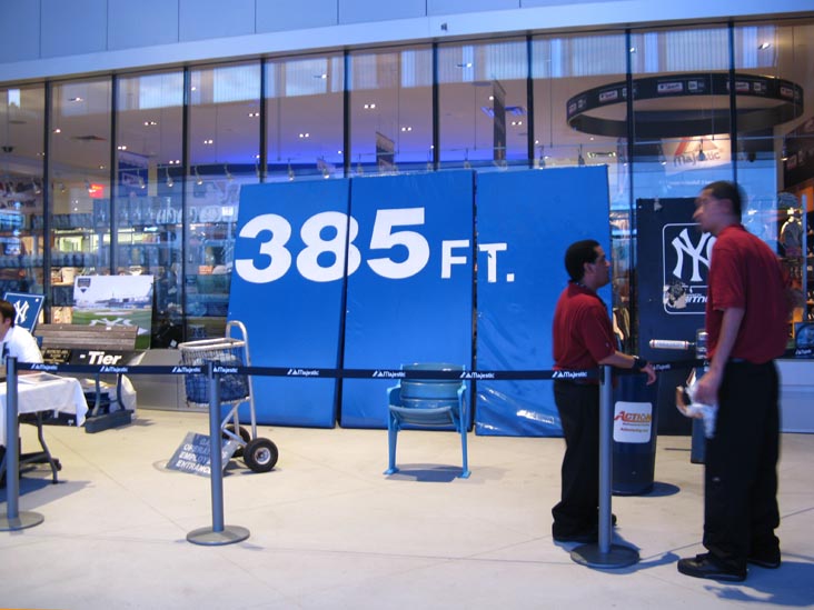 Old Yankee Stadium Ephemera, Great Hall, New York Yankees vs. Seattle Mariners, Yankee Stadium, The Bronx, July 1, 2009