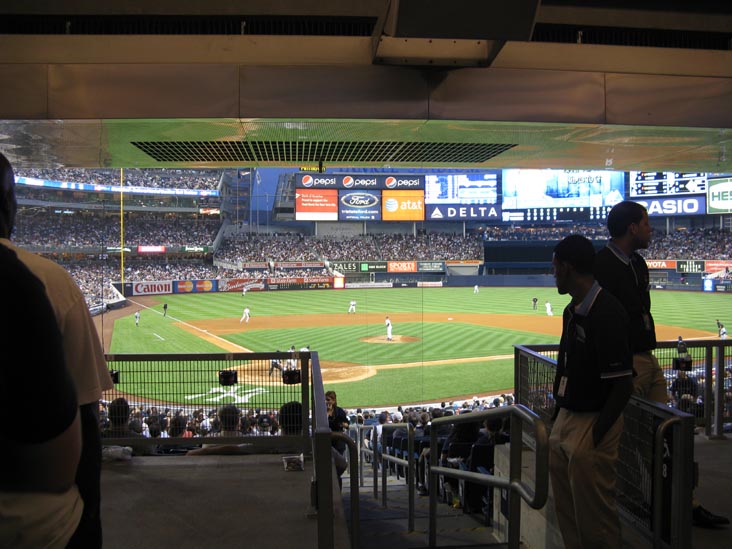 View From Field Level Concourse, New York Yankees vs. Seattle Mariners, Yankee Stadium, The Bronx, July 1, 2009