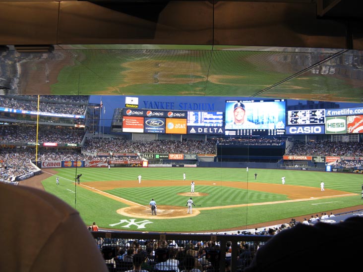 View From Field Level Concourse, New York Yankees vs. Seattle Mariners, Yankee Stadium, The Bronx, July 1, 2009