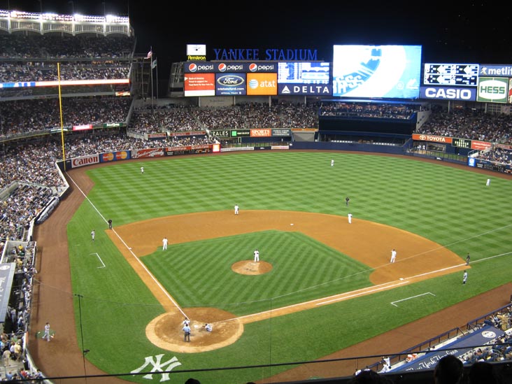 View From Terrace Suite Section 319, New York Yankees vs. Seattle Mariners, Yankee Stadium, The Bronx, July 1, 2009