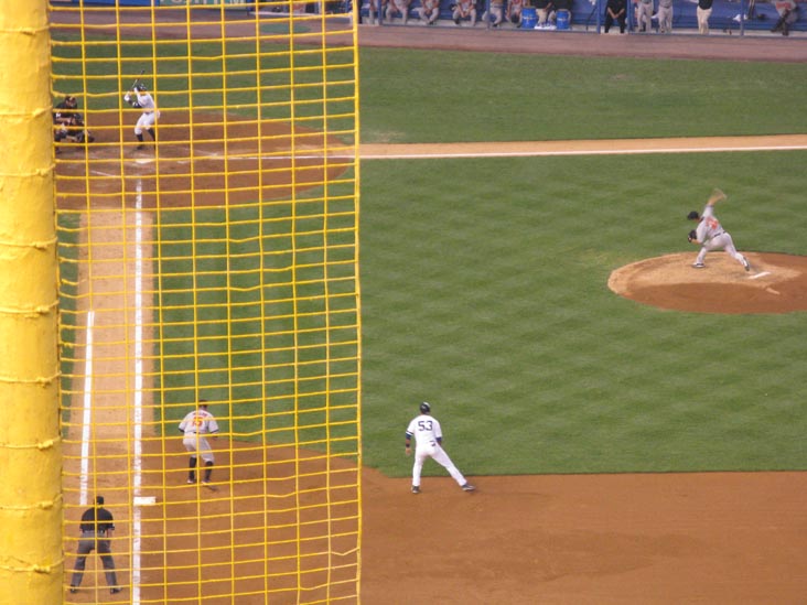 Tier Reserved Section 29, New York Yankees vs. Baltimore Orioles, Yankee Stadium, The Bronx, July 28, 2008