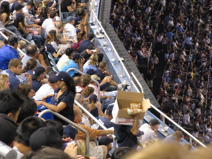 Soda Vendor, Tier Reserved Section 29, New York Yankees vs. Baltimore Orioles, Yankee Stadium, The Bronx, July 28, 2008