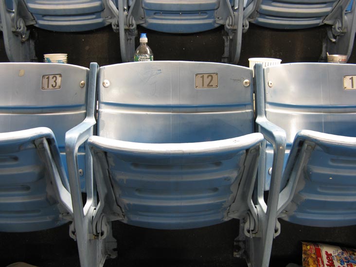 Tier Reserved Section 29, New York Yankees vs. Baltimore Orioles, Yankee Stadium, The Bronx, July 28, 2008