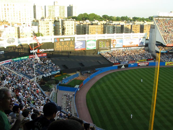 New York Yankees vs. Chicago White Sox, July 31, 2007, Yankee Stadium, The Bronx