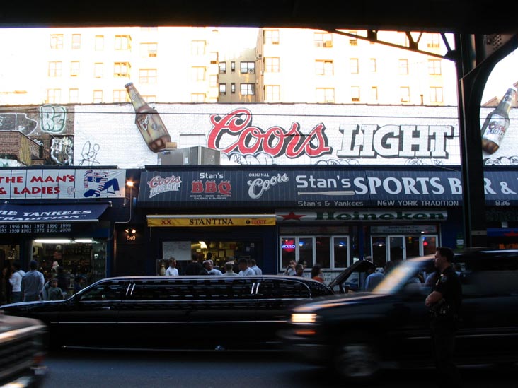 Stan's Sports Bar, 836 River Avenue, The Bronx