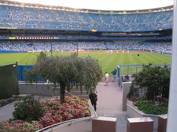 Left Field Bleachers, Monument Park, New York Yankees vs. Tampa Bay Devil Rays, September 7, 2005, Yankee Stadium, The Bronx