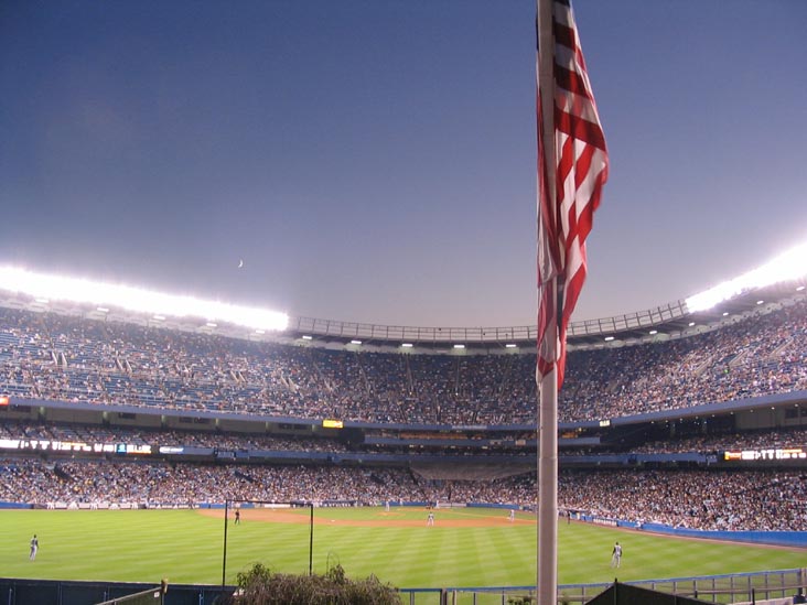 Outfield from Left Field Bleachers, Yankee Stadium