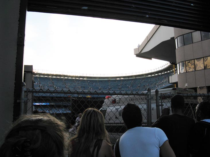 View Inside Yankee Stadium From Outfield Gate, Yankee Stadium, The Bronx, September 17, 2008