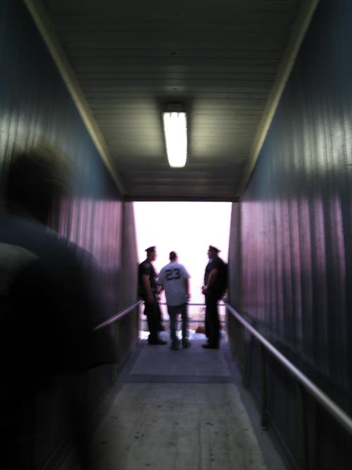 Tunnel To Tier Level Seats, Yankee Stadium, The Bronx, September 17, 2008