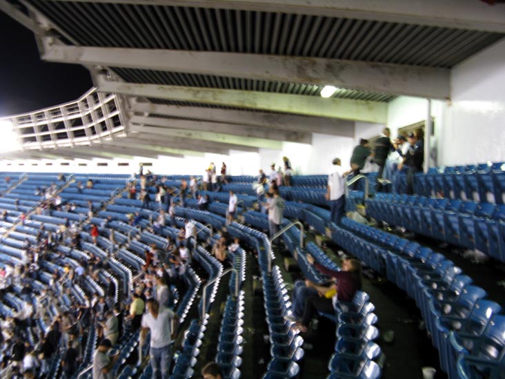 Tier Reserved Section 1, New York Yankees vs. Chicago White Sox, Yankee Stadium, The Bronx, September 17, 2008