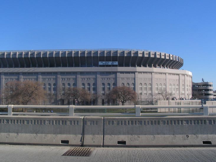 Old Yankee Stadium From Major Deegan Expressway, March 17, 2006