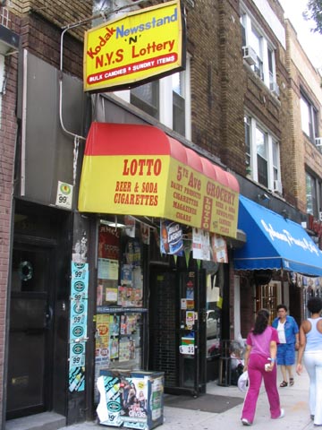 Kodak Newsstand 'N' N.Y.S. Lottery, Fifth Avenue, Bay Ridge, Brooklyn