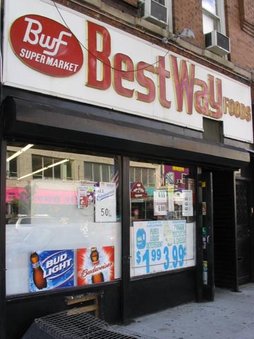 Best Way Foods, Fifth Avenue, Bay Ridge, Brooklyn