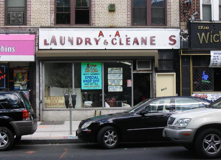 A.A. Laundry & Cleaners, 8413 Fifth Avenue, Bay Ridge, Brooklyn