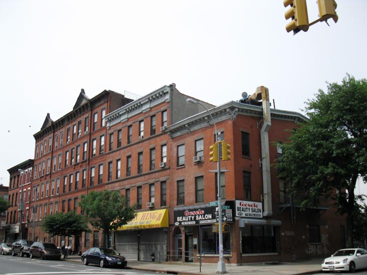Bedford Avenue and Greene Avenue, SW Corner, Bedford-Stuyvesant, Brooklyn