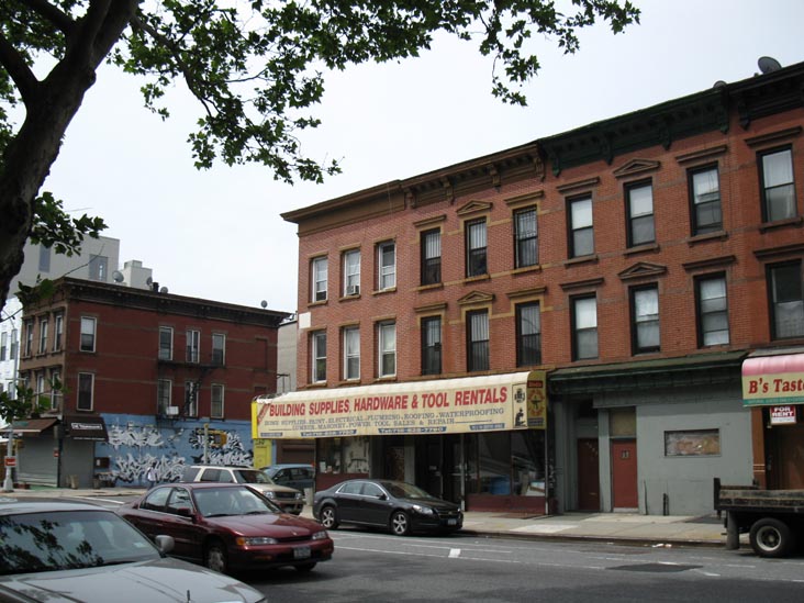 Bedford Avenue and Quincy Street, NW Corner, Bedford-Stuyvesant, Brooklyn