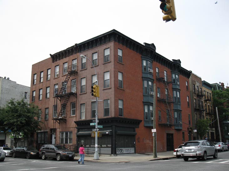 Bedford Avenue and Hancock Street, SW Corner, Bedford-Stuyvesant, Brooklyn