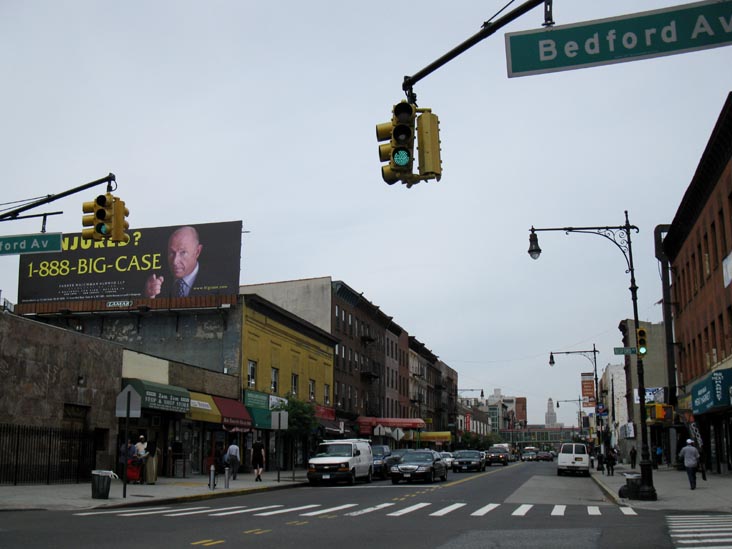 Looking West Down Fulton Street From Bedford Avenue, Bedford-Stuyvesant, Brooklyn