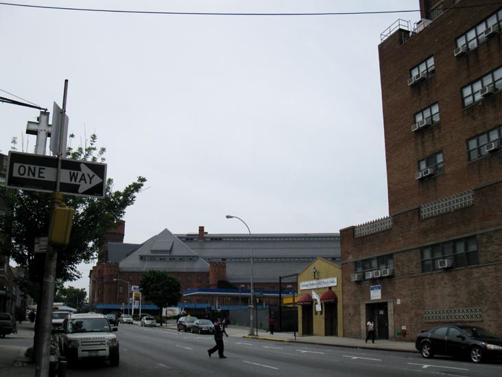 Looking South Down Bedford Avenue From Fulton Street, Bedford-Stuyvesant, Brooklyn
