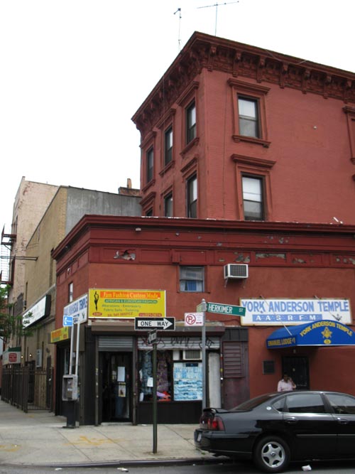 Bedford Avenue and Herkimer Street, NE Corner, Bedford-Stuyvesant, Brooklyn