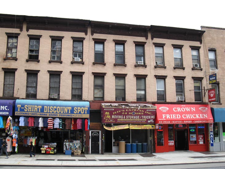 North Side of Fulton Street Between Verona Place and New York Avenue, Bedford-Stuyvesant, Brooklyn