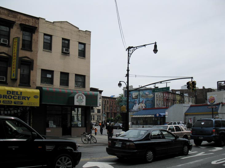 North Side of Fulton Street at Marcy Avenue, Bedford-Stuyvesant, Brooklyn