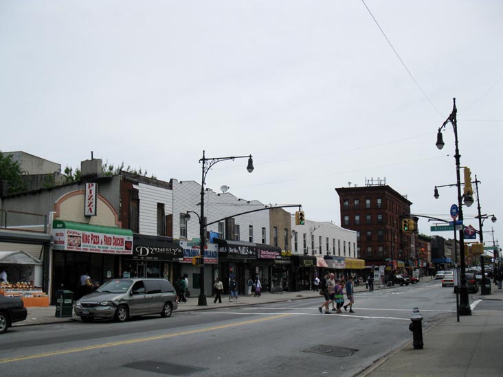 North Side of Fulton Street at Brooklyn Avenue, Bedford-Stuyvesant, Brooklyn