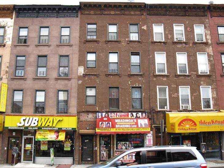 North Side of Fulton Street Between Kingston Avenue and Throop Avenue, Bedford-Stuyvesant, Brooklyn