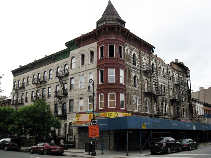 Stuyvesant Avenue and Hancock Street, SW Corner, Bedford-Stuyvesant, Brooklyn