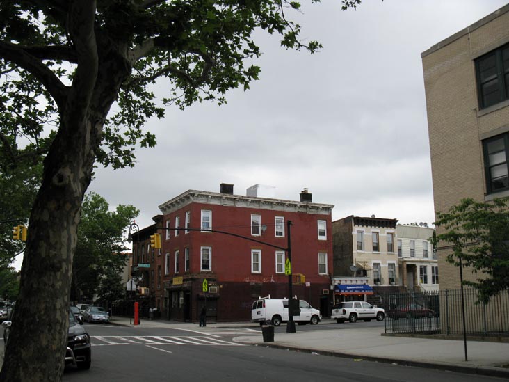 Stuyvesant Avenue and Lafayette Avenue, NE Corner, Bedford-Stuyvesant, Brooklyn
