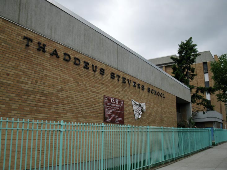 P.S. 81/Thaddeus Stevens School, Stuyvesant Avenue and Dekalb Avenue, NW Corner, Bedford-Stuyvesant, Brooklyn