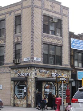 Clear View Opticians, 46th Street and Thirteenth Avenue, SE Corner, Borough Park, Brooklyn