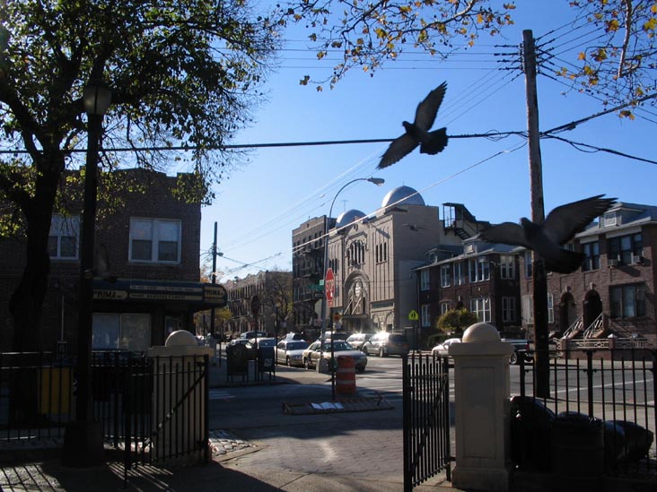 43rd Street and 10th Avenue Entrance, Nicholas A. Brizzi Playground, Borough Park, Brooklyn