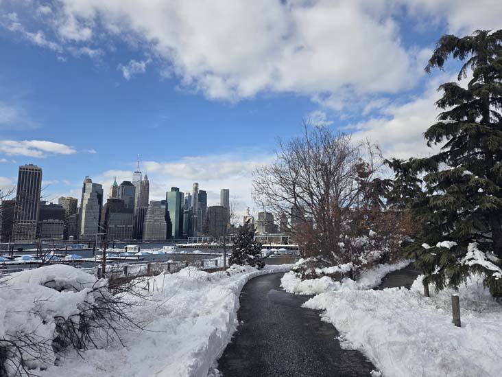 Pier 5 Uplands, Brooklyn Bridge Park, Brooklyn, February 24, 2026