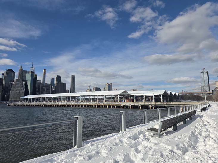 View Toward Pier 2, Brooklyn Bridge Park, Brooklyn, February 24, 2026