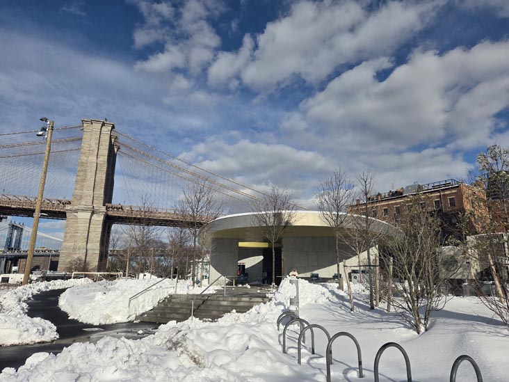 Pier 1 Pavilion, Brooklyn Bridge Park, Brooklyn, February 24, 2026