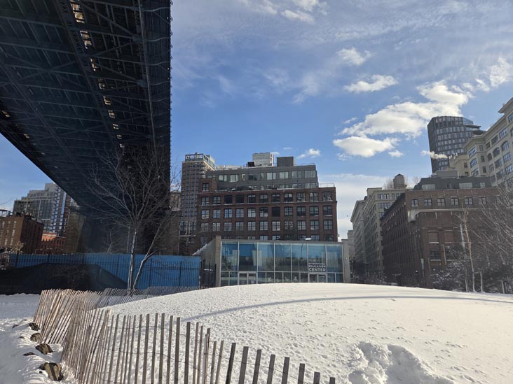 Environmental Education Center, Main Street, Brooklyn Bridge Park, Brooklyn, February 24, 2026