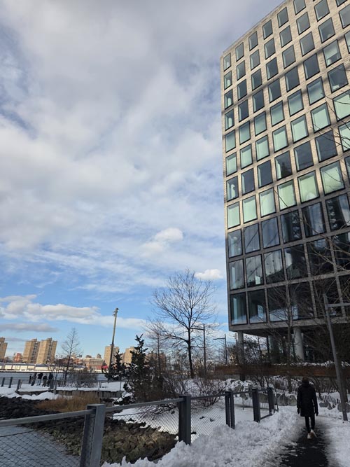 View Toward John Street From Main Street, Brooklyn Bridge Park, Brooklyn, February 24, 2026